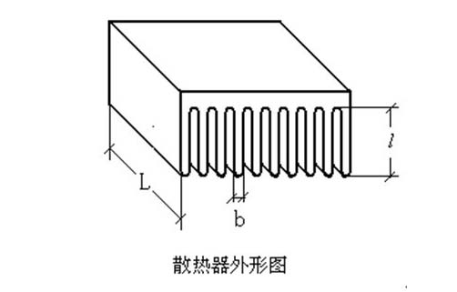風(fēng)冷型散熱器熱阻計算公式